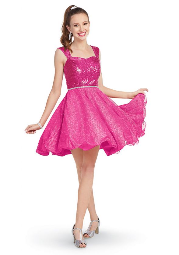 Rylee Show Choir Dress in Fuchsia