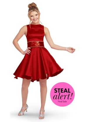 Clearance Style Farr Show Choir Dress in Red