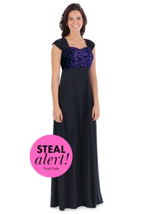 Pleated Sleeve Reagan Dress for Ladies - Clearance