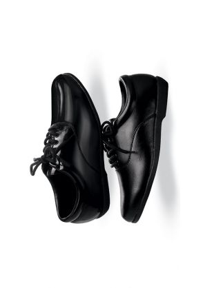 Unisex Shoes for Men and Women - black patent (shiny) or black kidskin (matte)